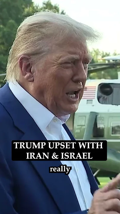 President Trump is determined to honor the ceasefire in the Middle East.
