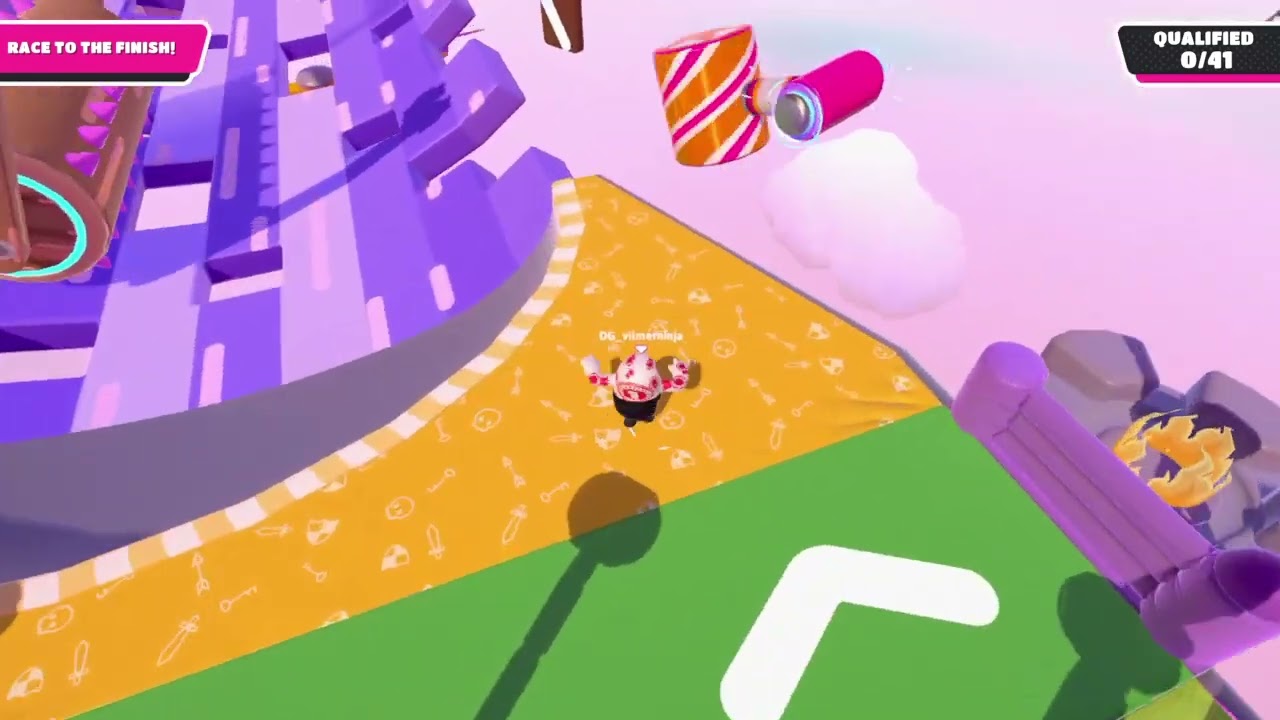 Fall Guys: Knight Fever World Record speedrun!? (31.85 seconds)