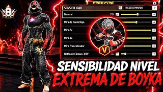 ¡LA MEJOR SENSIBILIDAD 2026 DE BOYKA💀PARA PEGAR TODO ROJO! EL MEJOR JUGADOR DE LATAM!