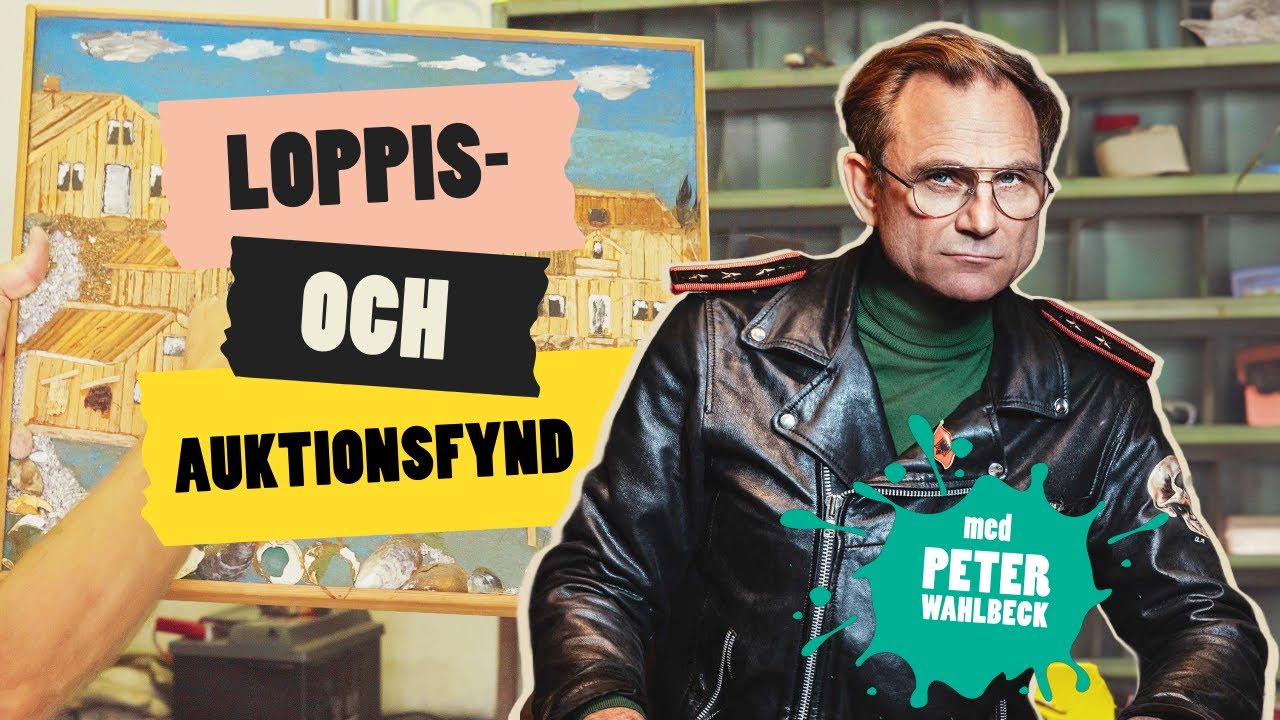 Fynd på loppisar och auktioner med Peter Wahlbeck