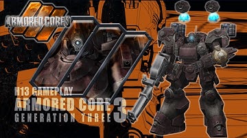 Gen 3 AC Custom Build 3+SL #6: Mirage C05-SELENA AC3 OP Ver.【Armored Core 3】