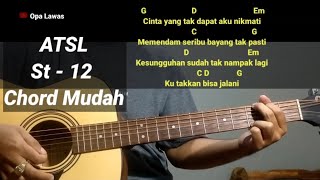 Kunci Gitar Atsl  St 12 Chord Gdanang
