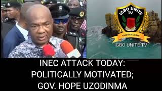 BREAKING: ATT∆CK ON IMO INEC OFFICE TODAY 12-12-22 💥🤯💥