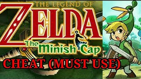 Legend of zelda minish cap (USA)||| CHEAT (MUST USE)