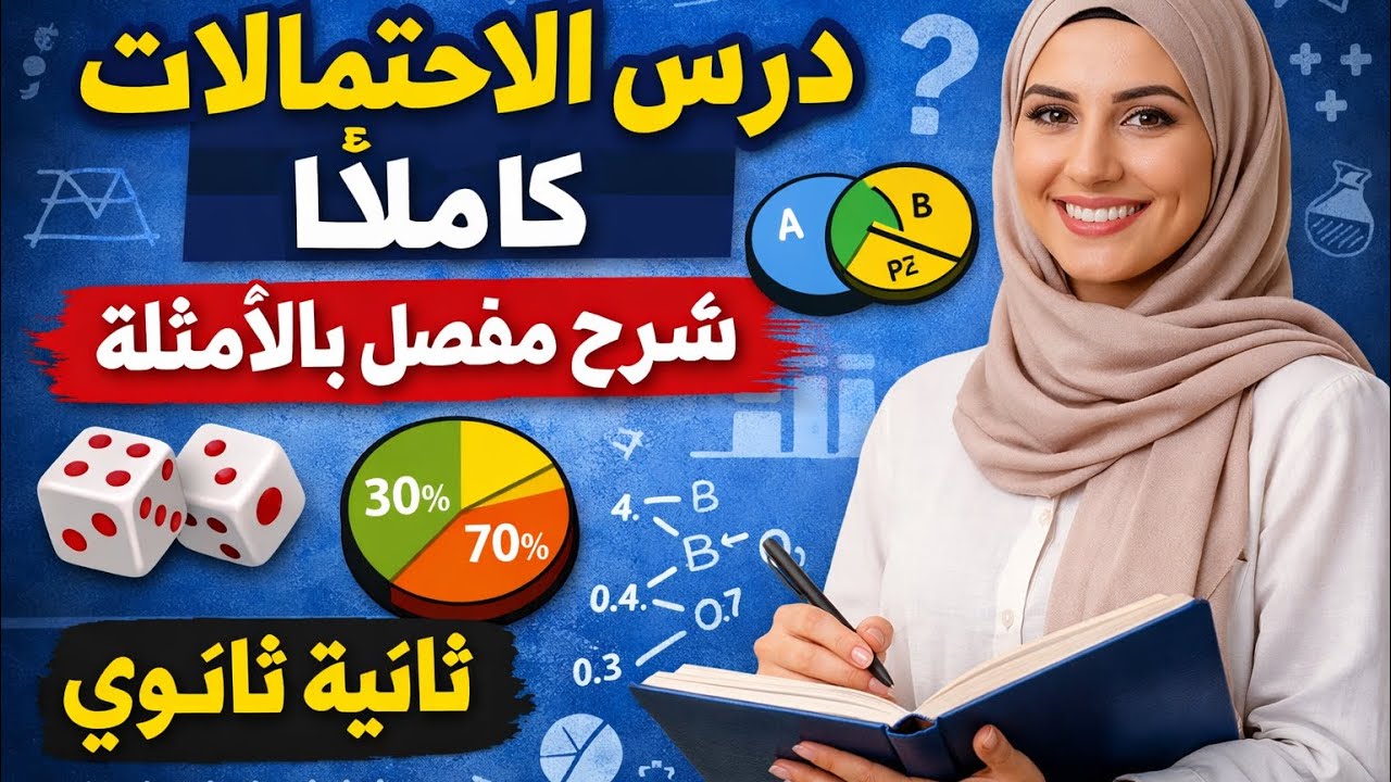 أقوى شرح لدرس الاحتمالات 😵💫| ثانية ثانوي | فهم مضمون