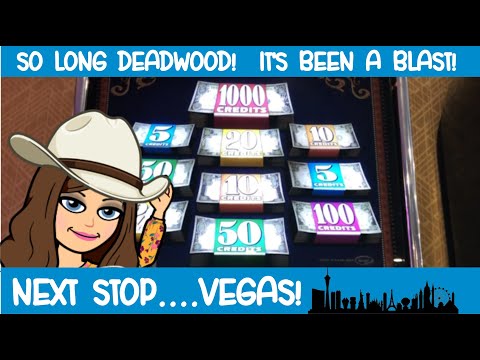 High Limit Top Dollar Slot Machine - Live Play at Tin Lizzie's in Deadwood, SD