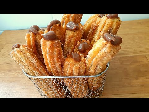 Como fazer churros caseiro-simples e delicioso