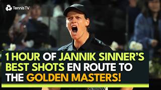 1 Hour of Jannik Sinner Dominating ATP Masters 1000s! 🤯