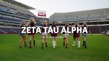 Zeta Tau Alpha Recruitment video 2024 // Texas A&M