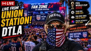 🔴 🇺🇸 LIVE: Team USA Fan Zone | Union Station DTLA