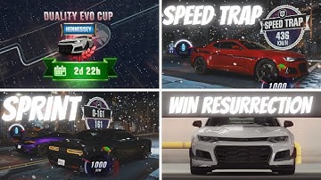 CSR2 | Hennessey Resurrection Evo Cup | Times to Beat, Sprint, Speed Trap & Tunes
