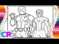 Deadpool Holds with Spiderman/Copic Markers/@coloringpagestv /Ariis - From The Top [NCS Release]