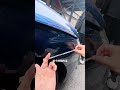 Immersive first person perspective dent repair store daily BYD leaf board dent repair retains or