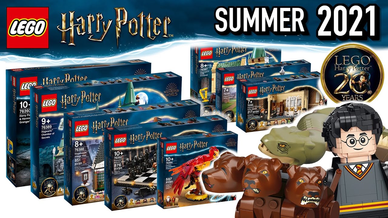 reward Inflates electrode LEGO Harry Potter Summer 2021 Sets Revealed - In Depth Look - YouTube