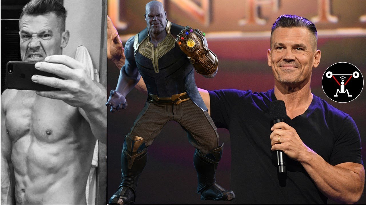 josh brolin THANOS detras de camara, fuerte entrenamiento