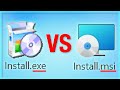 Should You Install Software Using .EXE or .MSI ?