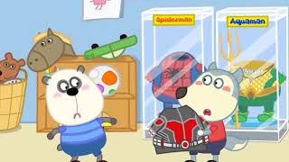 Wolfoo's Friend Plays Dress up Superhero Costumes - Rescue Mission |  Wolfoo Family Kids Cartoon