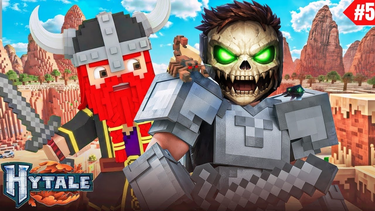 I Found an EXTREMELY RARE Item in a Deadly Desert in Hytale - Hytale Part 5