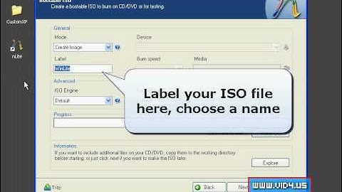 http://www.vid4.us :: Windows XP -  How to make ISO file with nLite from your installation disk