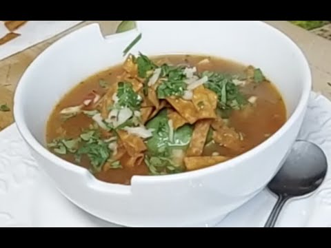 How To Make Chicken Tortilla Soup
