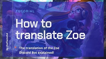 [OUTDATED] Zoe Bot Translation - Account Creation