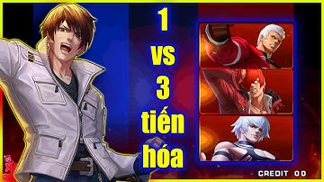 KOF98UMOL - Kyo XIV 1vs3 ... vlll mạnh thế, cân 3 em tiến hóa đúng con trai cưng của NPH, đẳng cấp😍