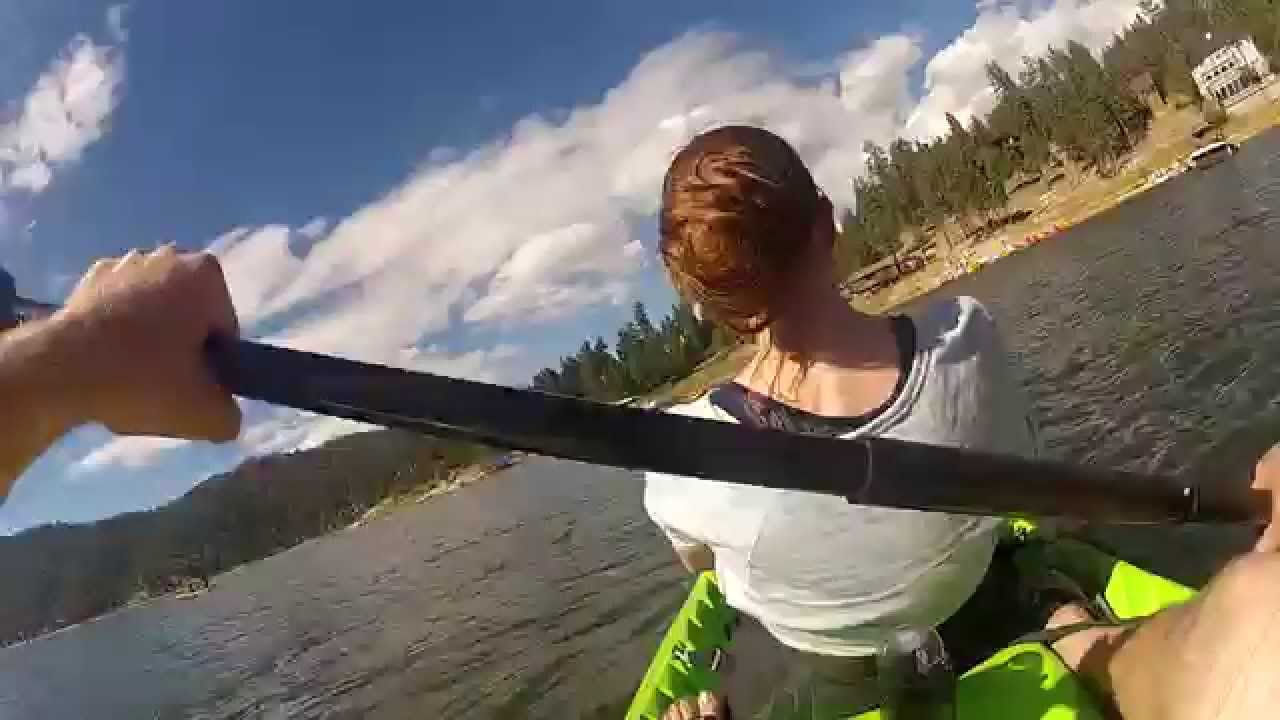 Kayak big bear lake Labor day 2015 - YouTube