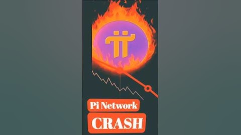 Pi Network CRASH #crash #cryptocurrency #shorts #picoin