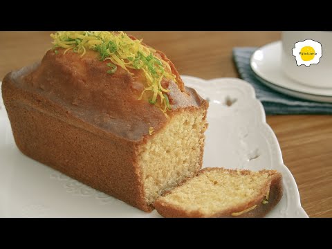 Lemon pound cake Easy recipe  Gateau au citron Recette facile