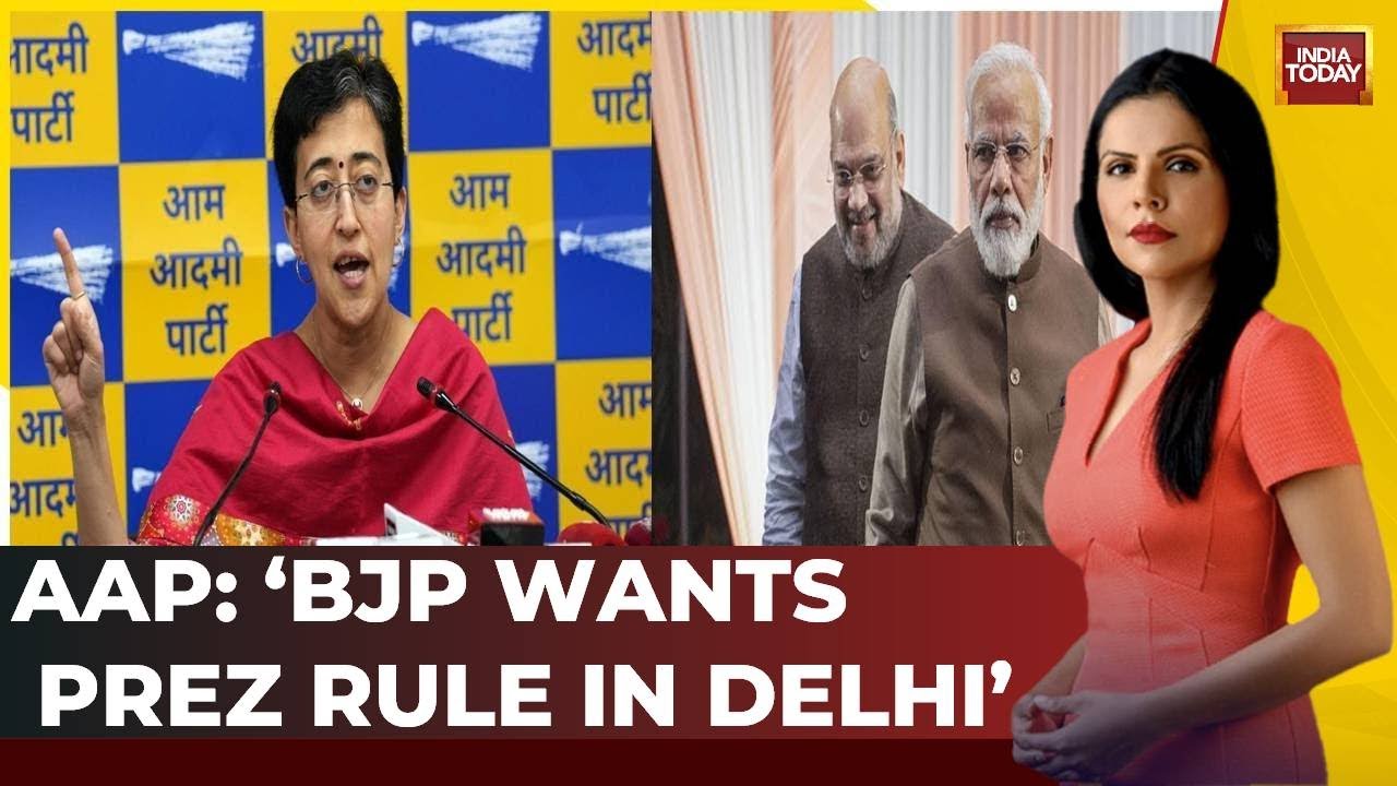 AAP vs Delhi L-G Showdown Peaks | AAP Claims: 'BJP Wants President Rule ...