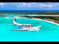 Flying Around Amazing Long Island, Bahamas