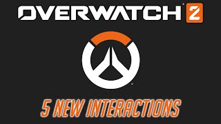 Overwatch 2 - 5 New Interactions (January 2023)