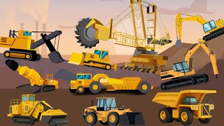 HEAVY DUTY MINING MACHINERY | Bucketwheel Excavator, Roadheader, Surface Miner, Scraper, Bulldozer