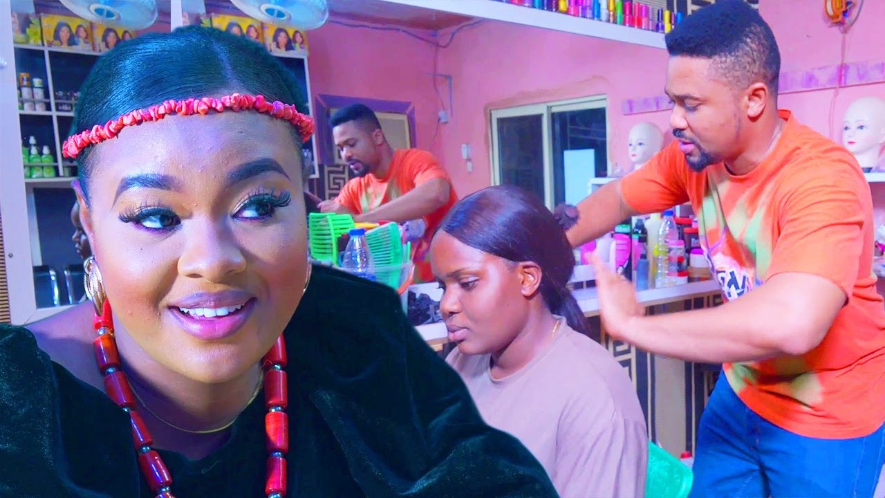 ⁣I Couldn't Believe D Poor Hair Dresser Guy Is A Disguise Prince-NOLLYWOOD MOVIE 2023