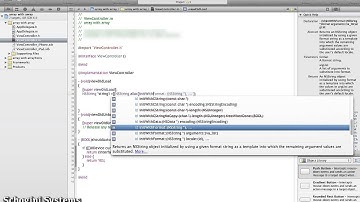 03 02 Object Initialization - iOS Xcode Tutorial Part 03