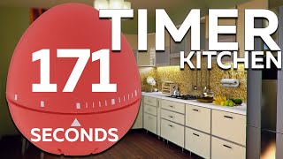 171 seconds Cooking timer | 2min 51sec Egg TIMER