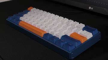 ⌨ Iqunix F60 — Chery MX Red Typing Sounds ASMR