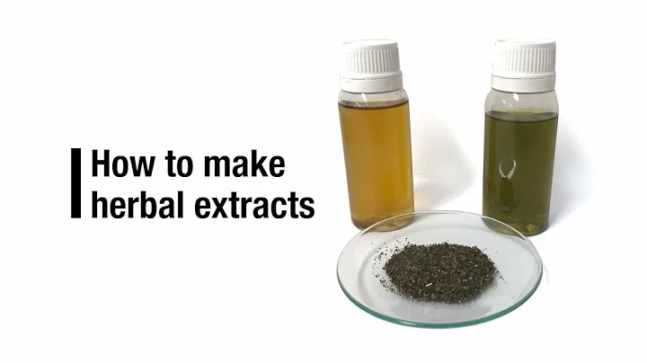 How to make herbal extracts - DayDayNews