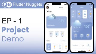 Real-Time Weather App 1.0 - Free Weather API with no key - 1/4 - Flutter Tutorial
