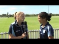 Lend Lease Breaker Alyssa Healy interviews Lisa Sthalekar