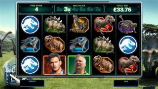 Jurassic World Online Slot Promo Video [Casino-Mate] screenshot 3