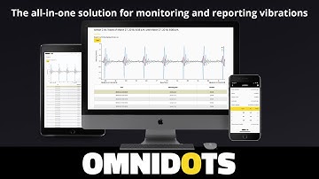 Omnidots - The all-in-one solution for monitoring and reporting vibrations