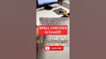 Spell Checker in Excel😱 #excelwalesir #exceltricks #computertips #ytshorts #exceltraining #computer