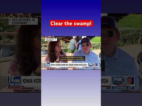 ‘close that damn border’’: voters share top priorities #shorts
