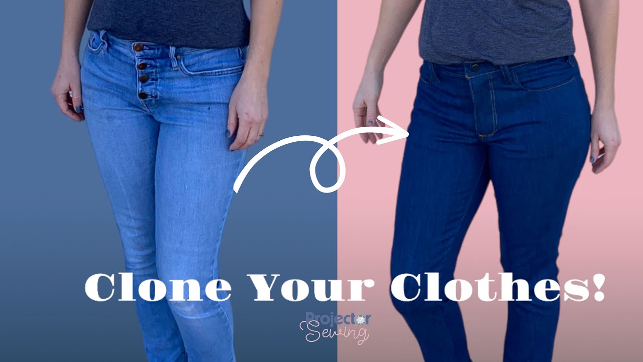 Clone Your Closet with a Projector! Pants! - YouTube