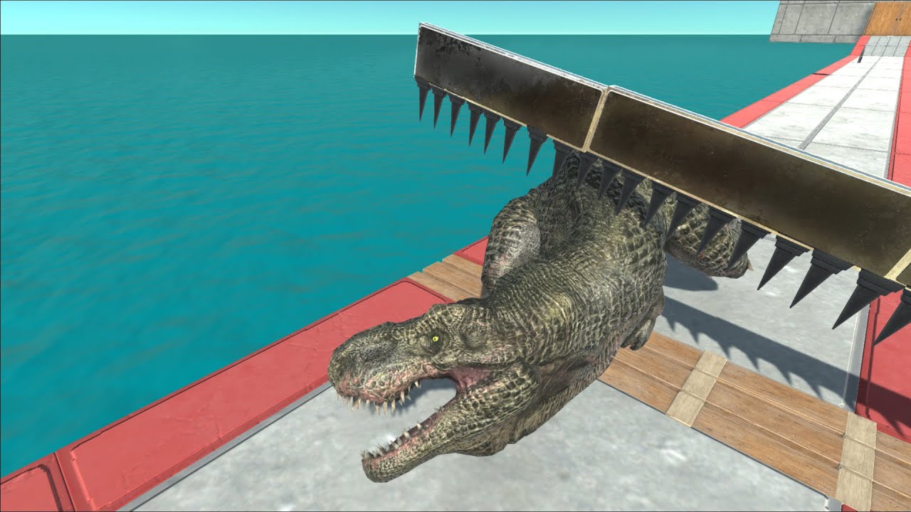 Three Level Spikes Trap - Animal Revolt Battle Simulator