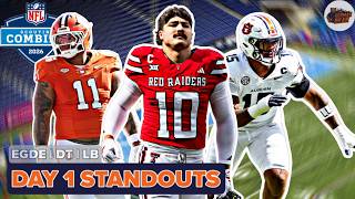 CHICAGO BEARS COMBINE DAY 1 STANDOUTS! Insane Talents at Edge, IDL and LB || 2026 Bears Draft