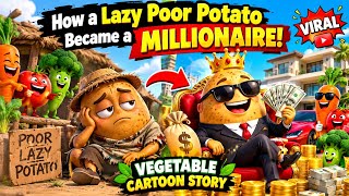 🥔 How a Lazy Poor Potato Became a MILLIONAIRE! 💰😱 | 