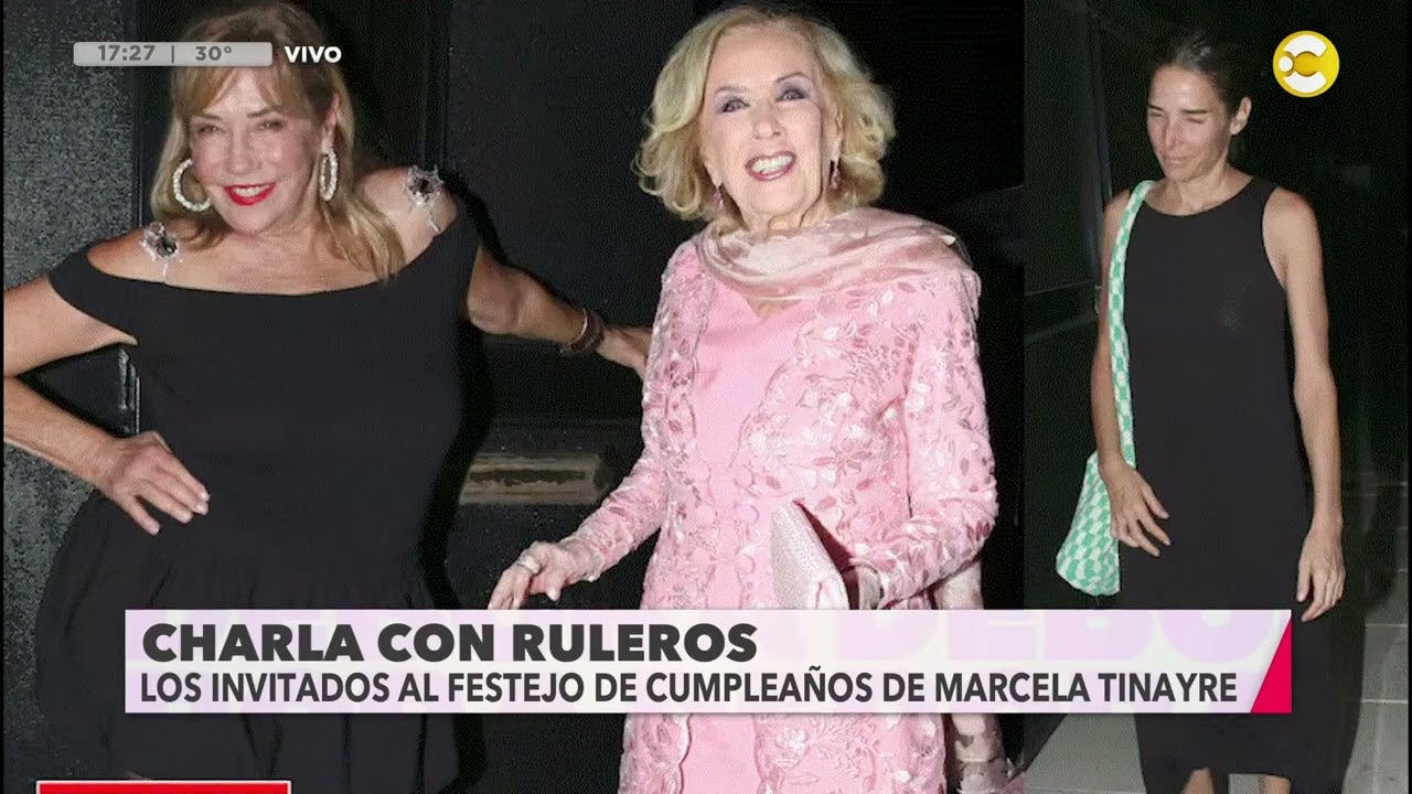 Charla con ruleros: el cumpleaños de Marcela Tinayre │DSV│ 01-11-24