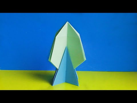 Оригами дерево. Как сделать дерево из бумаги оригами Origami tree